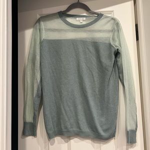 Olivia Grey Seafoam Sweater